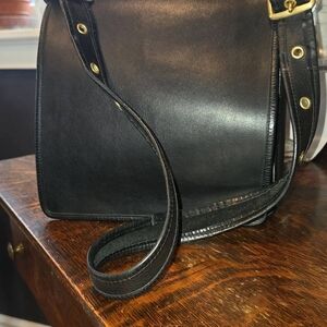 Coach Black Leather Bag
